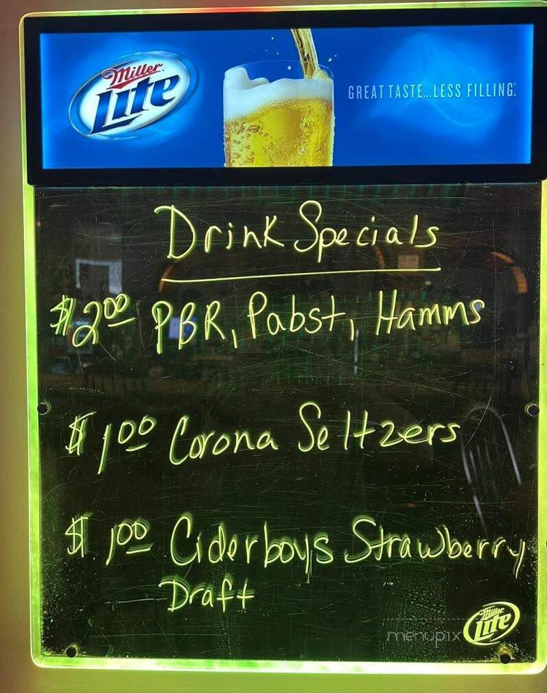 Precinct - Sterling, IL menu_pic