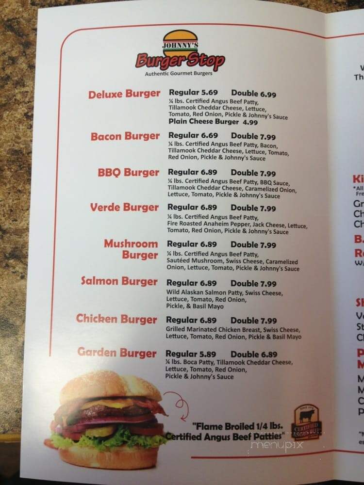 Johnny's Burger Stop - Stanwood, WA
