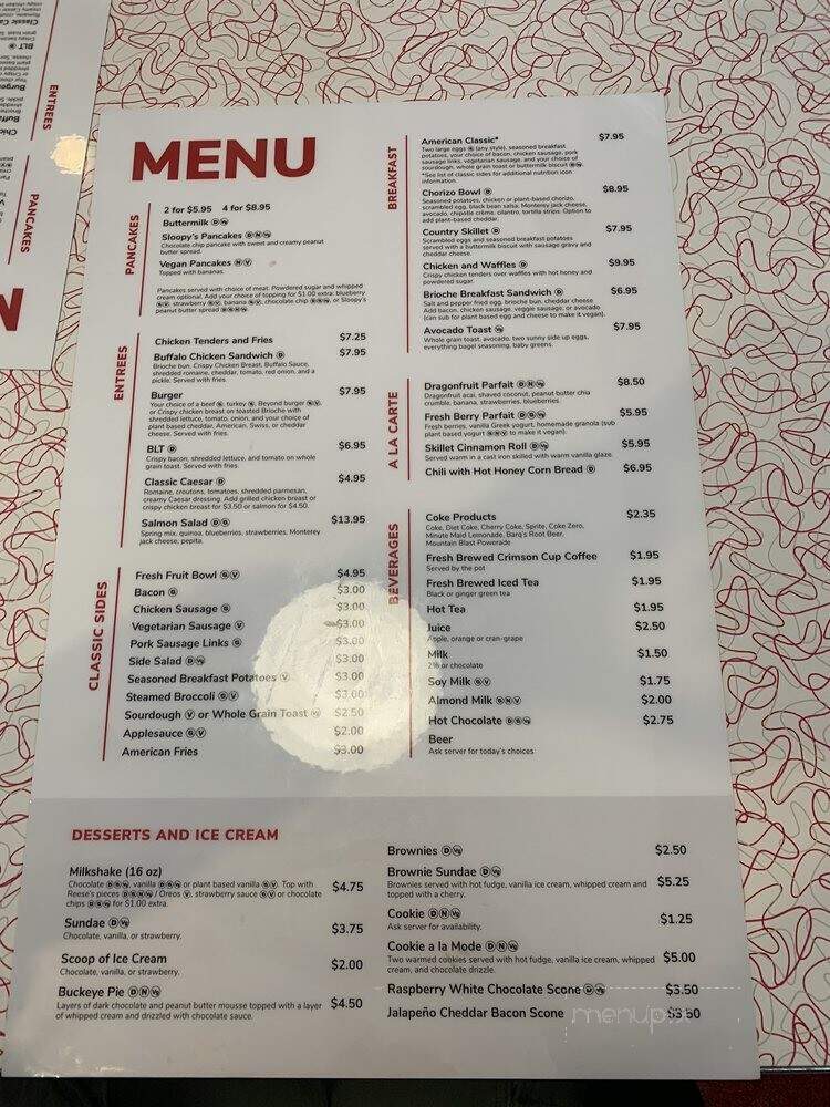 Sloopy's Diner at The Ohio Union - Columbus, OH