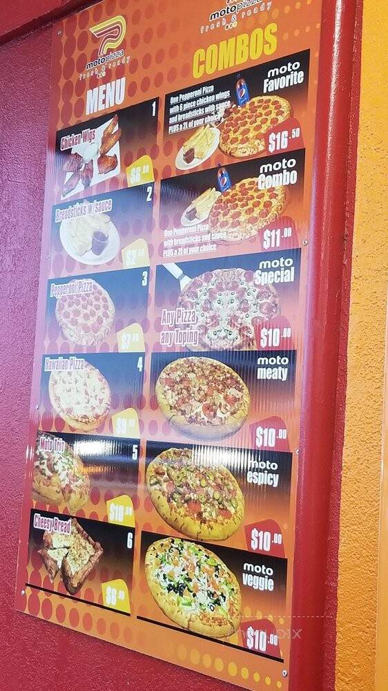 Moto Pizza - Hillsboro, OR menu_pic