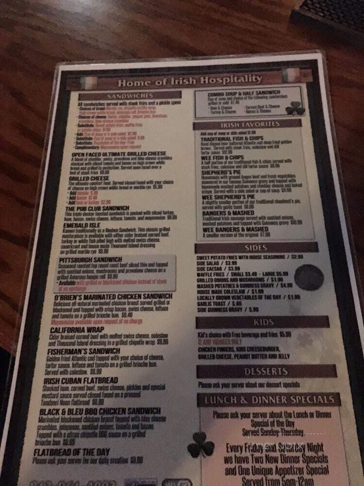 O'Brien's Irish Pub - Tampa, FL