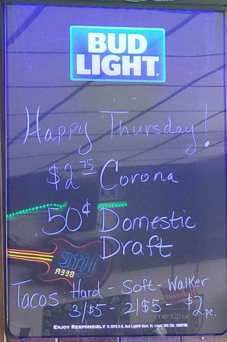 Brian's Poor House Tap - Camanche, IA menu_pic