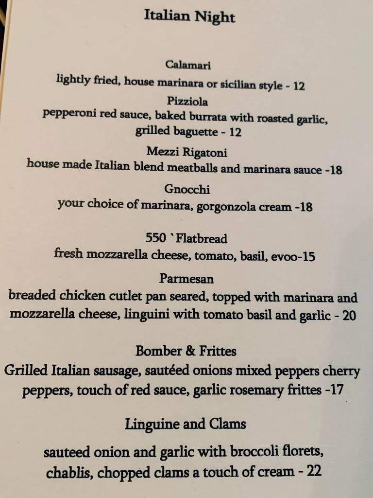 Village Inn - Caledonia, NY menu_pic