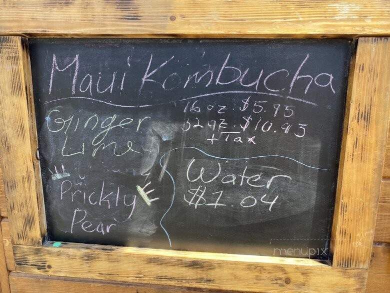 Veg Out - Haiku, HI menu_pic