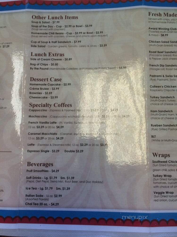 Main Street Cafe - Safford, AZ menu_pic