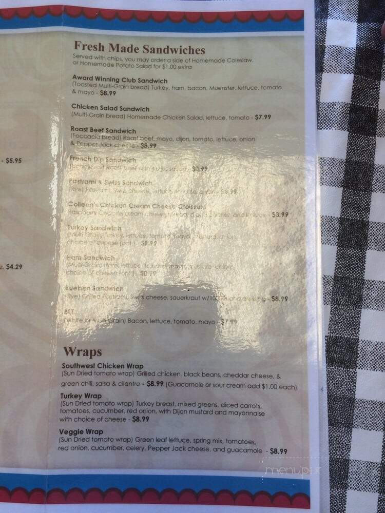 Main Street Cafe - Safford, AZ menu_pic