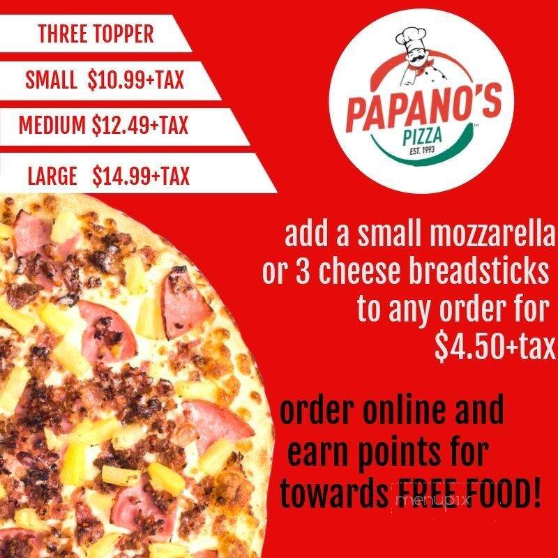 A Papano's Pizza - Frankfort, MI