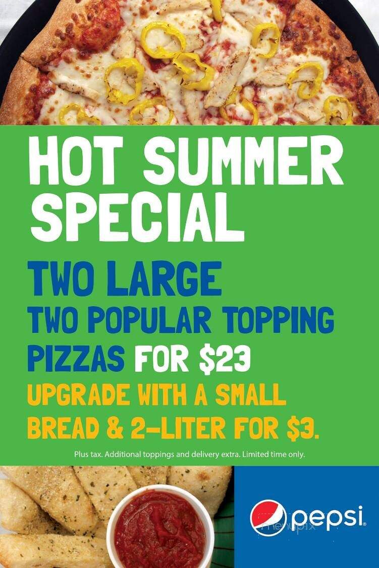 A Papano's Pizza - Frankfort, MI menu_pic