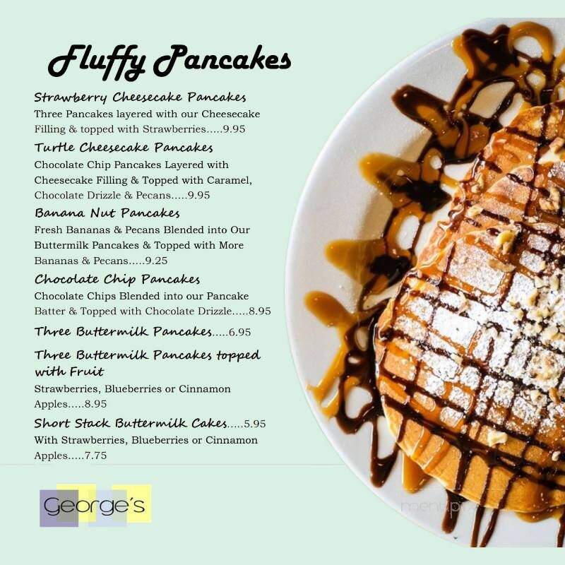 George's Restaurant - Lockport, IL menu_pic