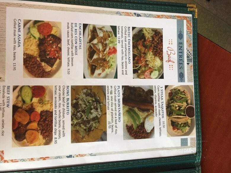 Tu Casa Salvadorena Restaurant - Portland, ME menu_pic