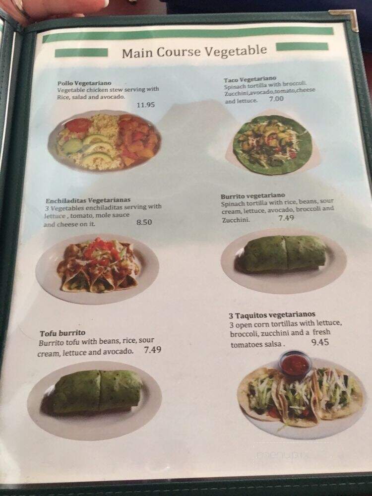 Tu Casa Salvadorena Restaurant - Portland, ME menu_pic