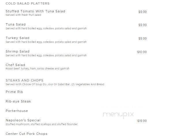 Cambridge Diner - Cambridge, NY menu_pic