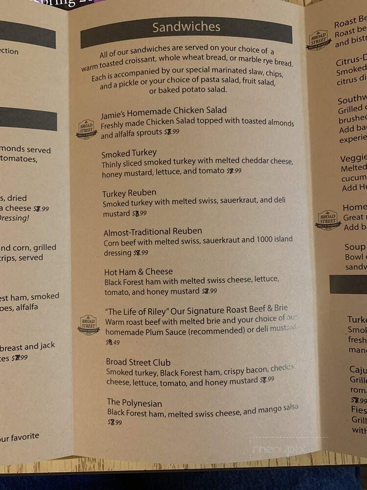 Broad St Deli & Market - Dunn, NC menu_pic