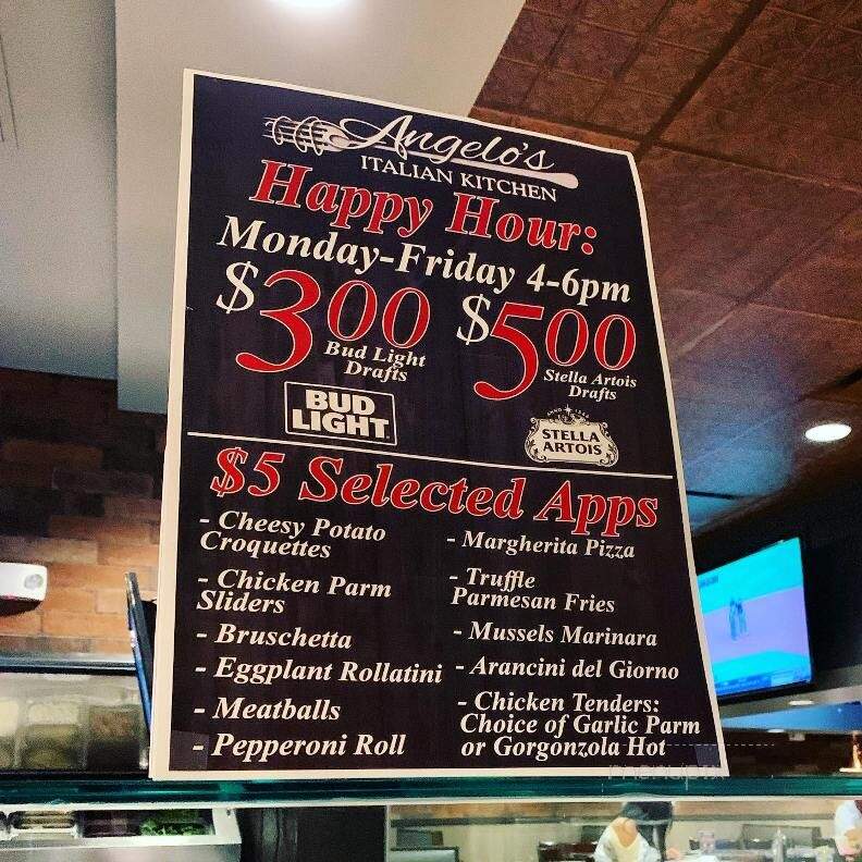 Angelo's Bistro - Horsham, PA menu_pic