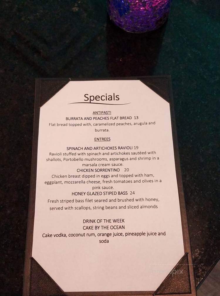 Assante Ristorante Italiano - Northampton, PA menu_pic