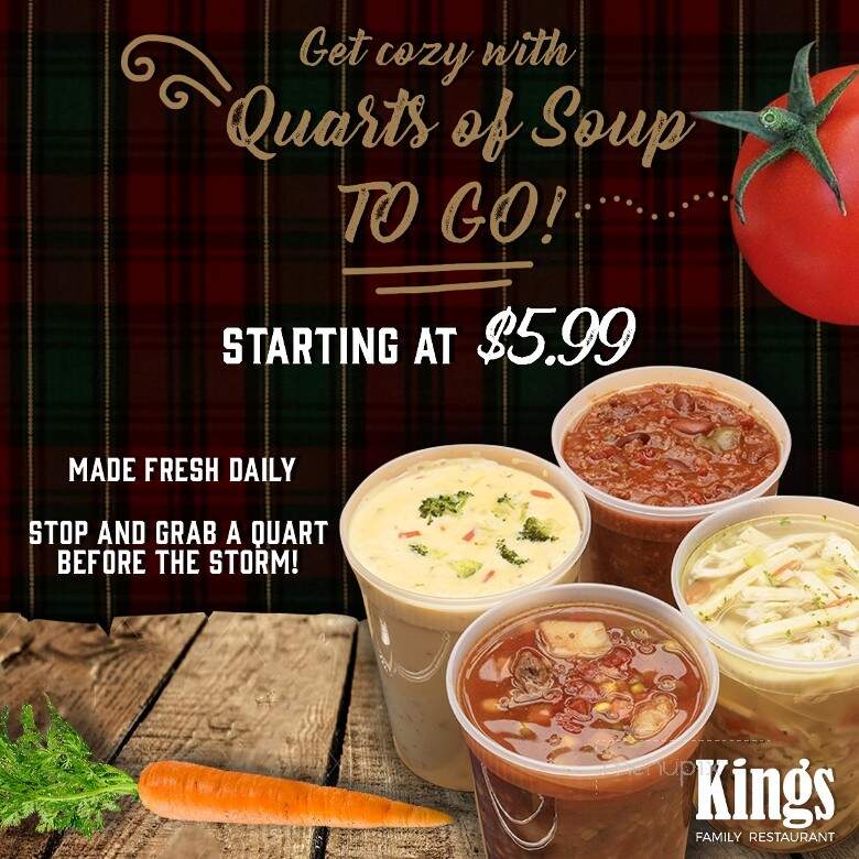 Kings Family Restaurants - Kittanning, PA menu_pic