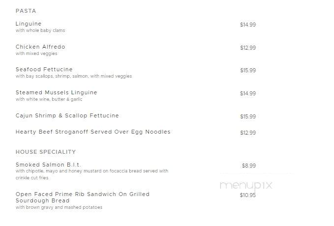 Sand Trap - Redding, CA menu_pic