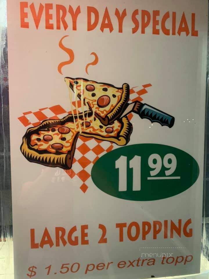 Elizabeth's Pizza Express - Lexington, NC menu_pic