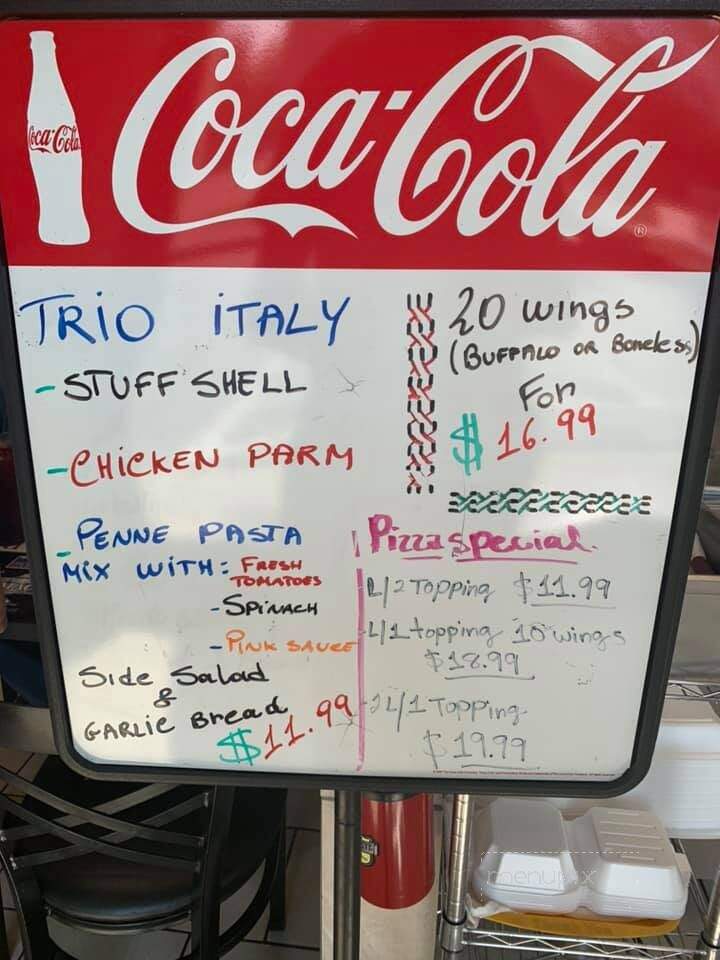 Elizabeth's Pizza Express - Lexington, NC menu_pic
