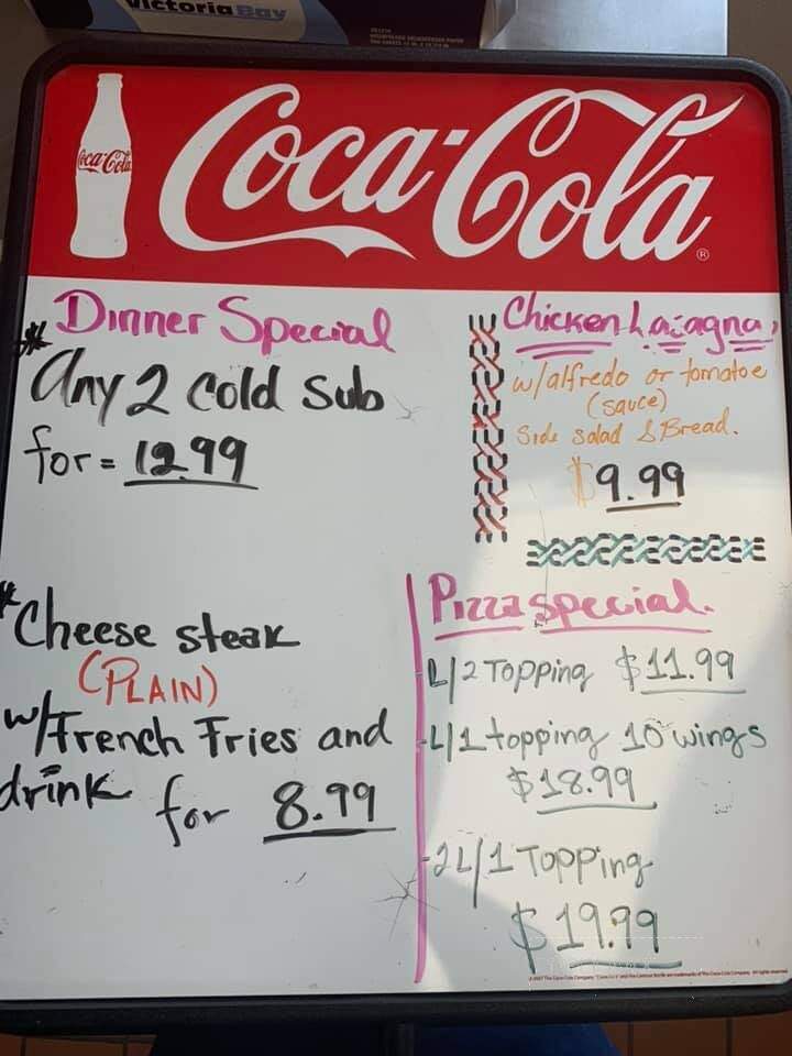 Elizabeth's Pizza Express - Lexington, NC menu_pic
