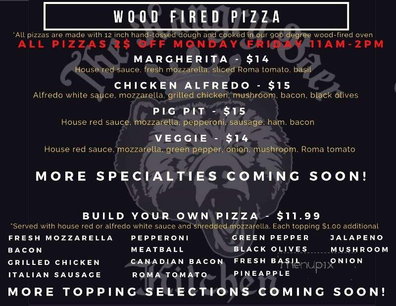 Kroner & Baer - Tahlequah, OK menu_pic