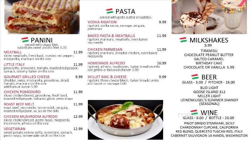 Louie Angelo's - South Elgin, IL menu_pic
