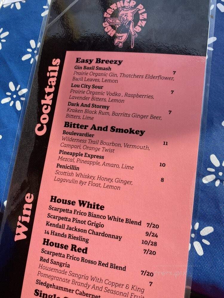 Hog Father Pizza Shop - Louisville, KY menu_pic