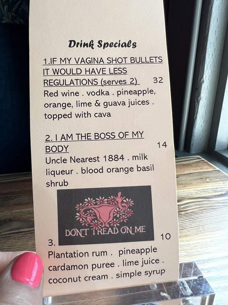 The Sedgwick - Vancouver, WA menu_pic