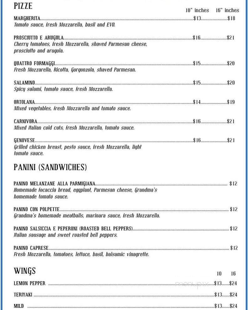 Little Italy Ristorante - Daytona Beach, FL menu_pic
