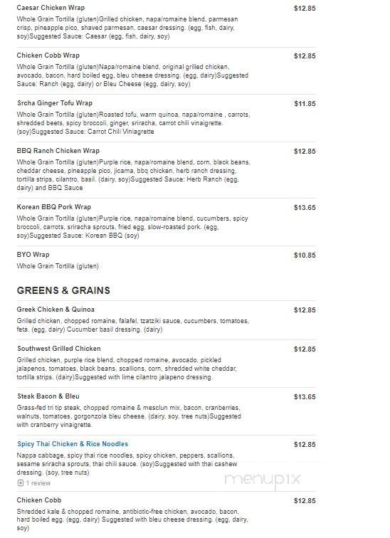 CoreLife Eatery - Watertown, NY menu_pic