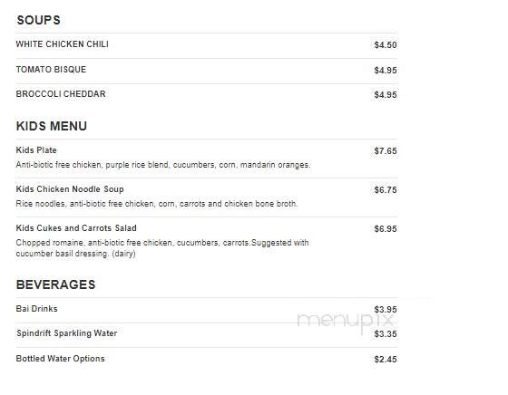 CoreLife Eatery - Watertown, NY menu_pic
