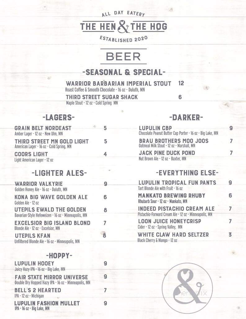 The Hen & the Hog - Albertville, MN