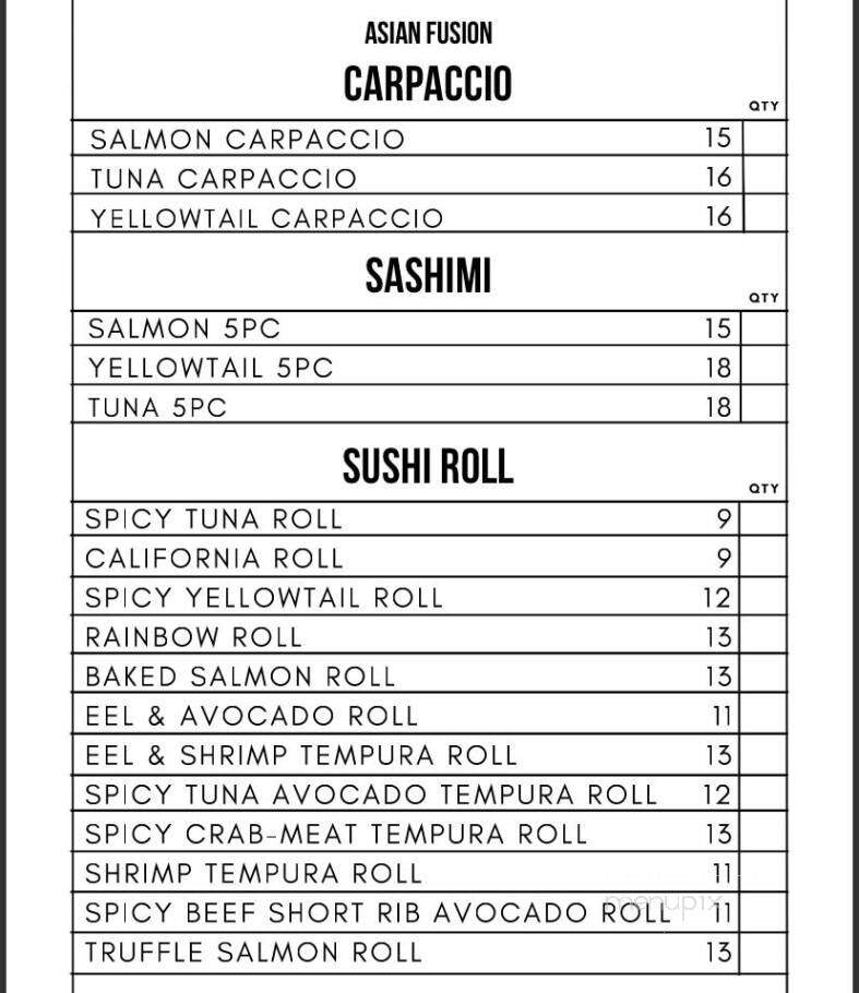 Han Korean BBQ House - Burbank, CA menu_pic