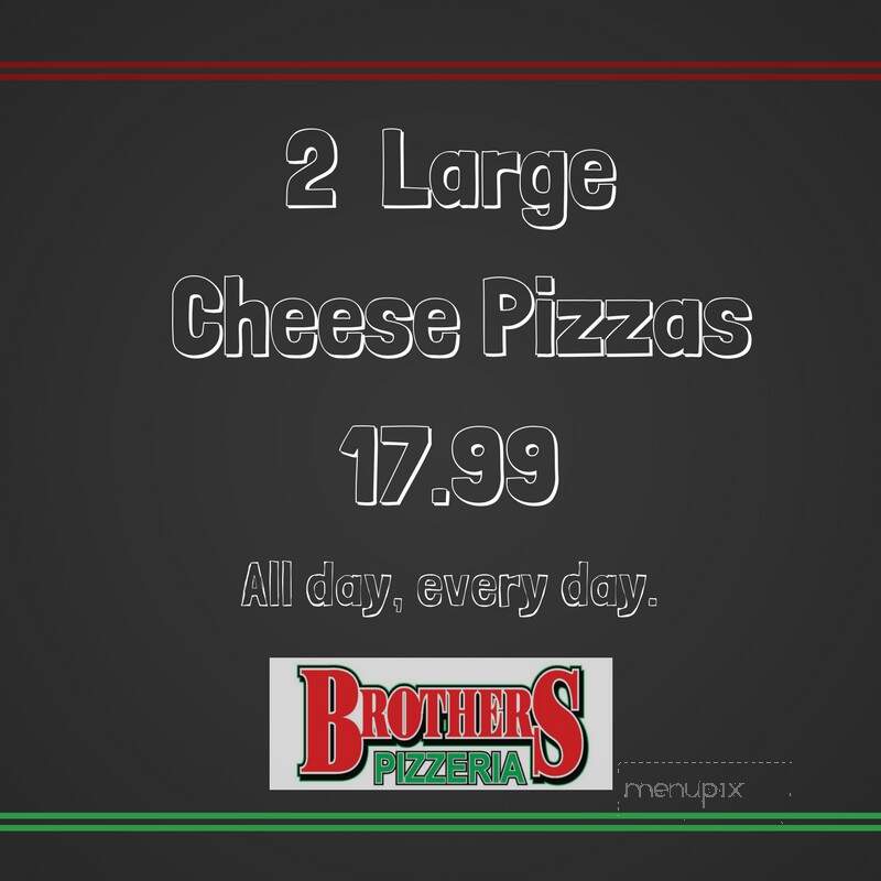 Brothers Pizzeria - Newport, PA menu_pic