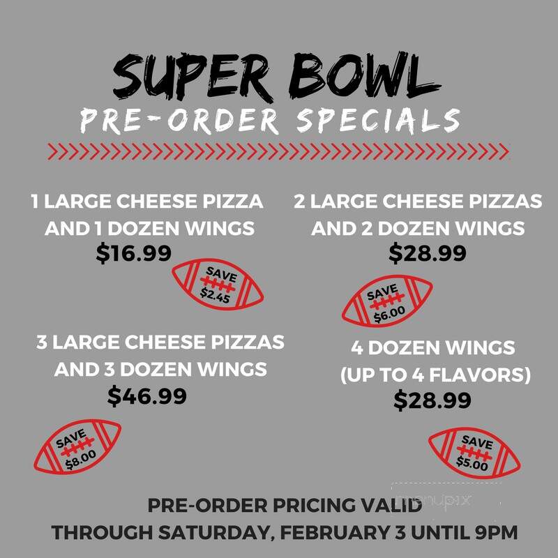 Brothers Pizzeria - Newport, PA menu_pic