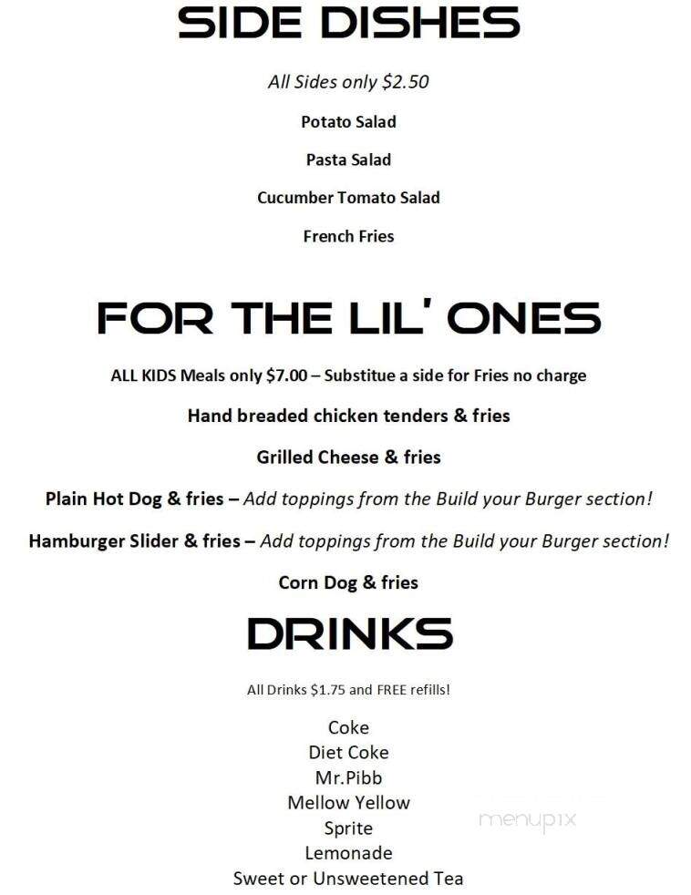 The Damascus Brewery - Damascus, VA menu_pic