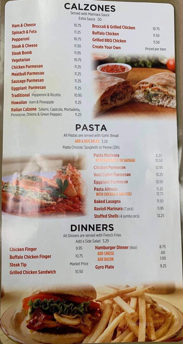 Pizza Spinners - Lee, NH menu_pic