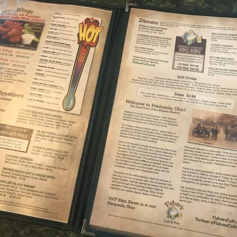 Fisher's Cafe & Pub - Peninsula, OH