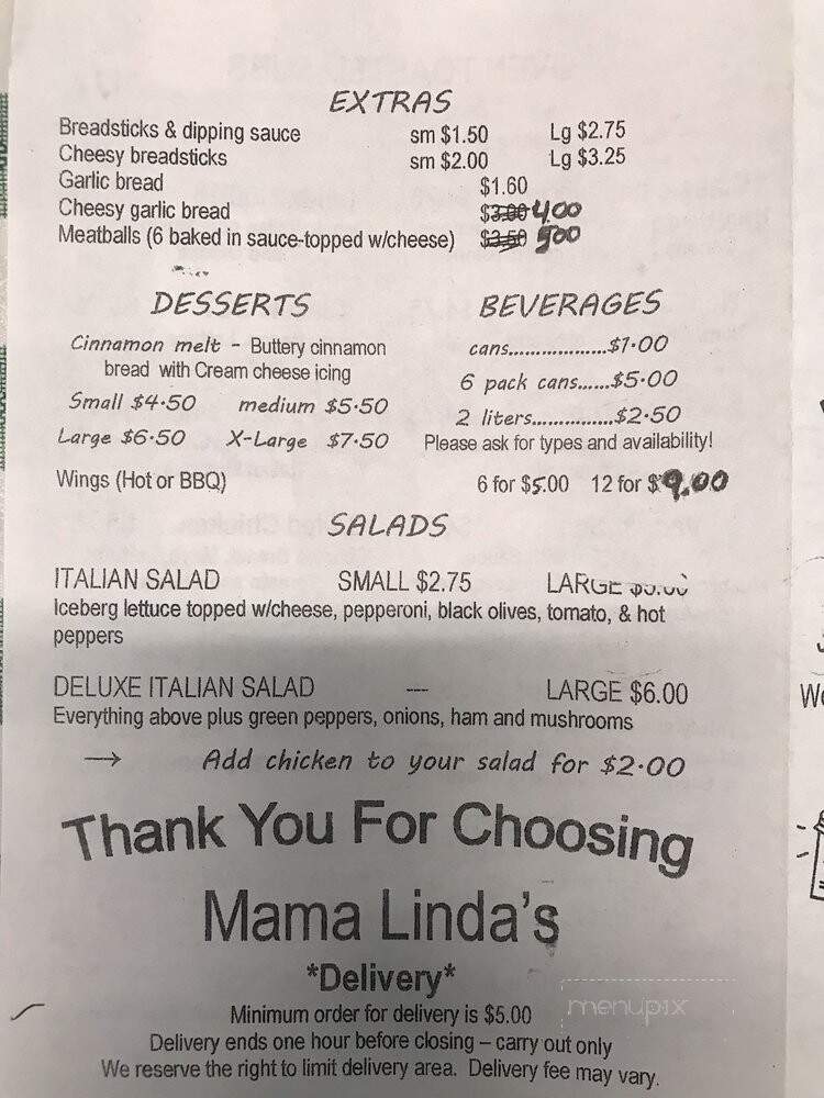 Mama Linda's Pizzeria - Pataskala, OH