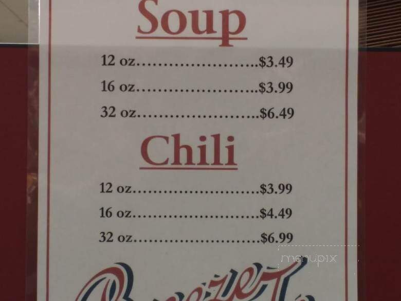 Breeze in - Juneau, AK menu_pic