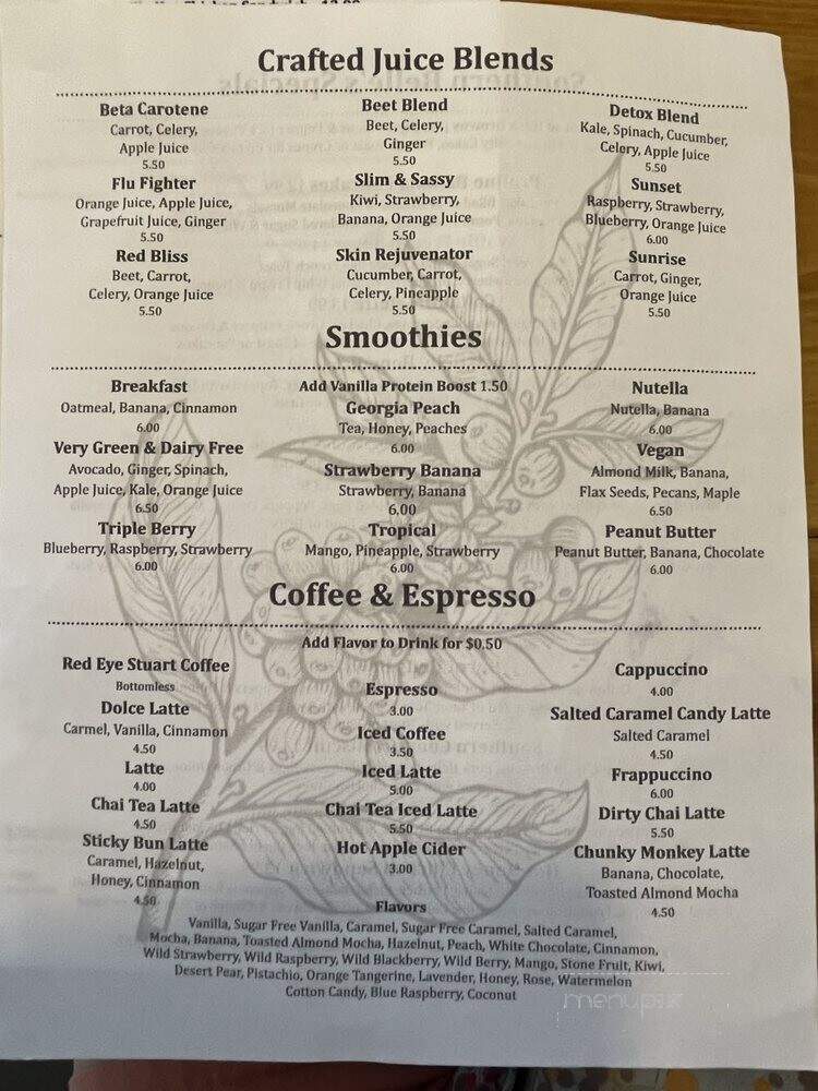 Southern Belle's - Yorkville, IL menu_pic