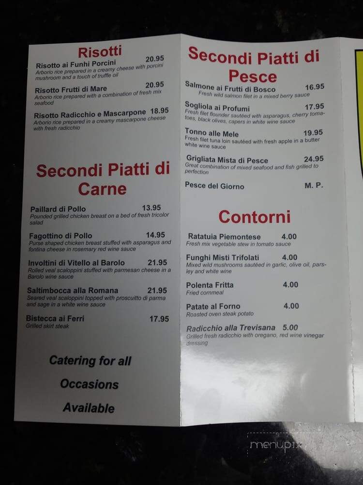 Osteria Vecchio Piemonte - Miami, FL menu_pic