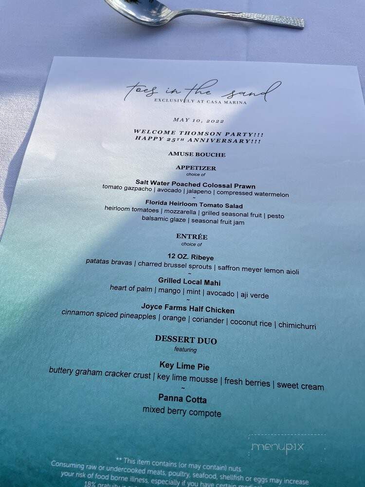 Sun Sun - Key West, FL menu_pic