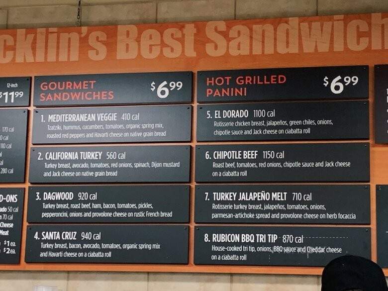 Bel Air - Rocklin, CA menu_pic