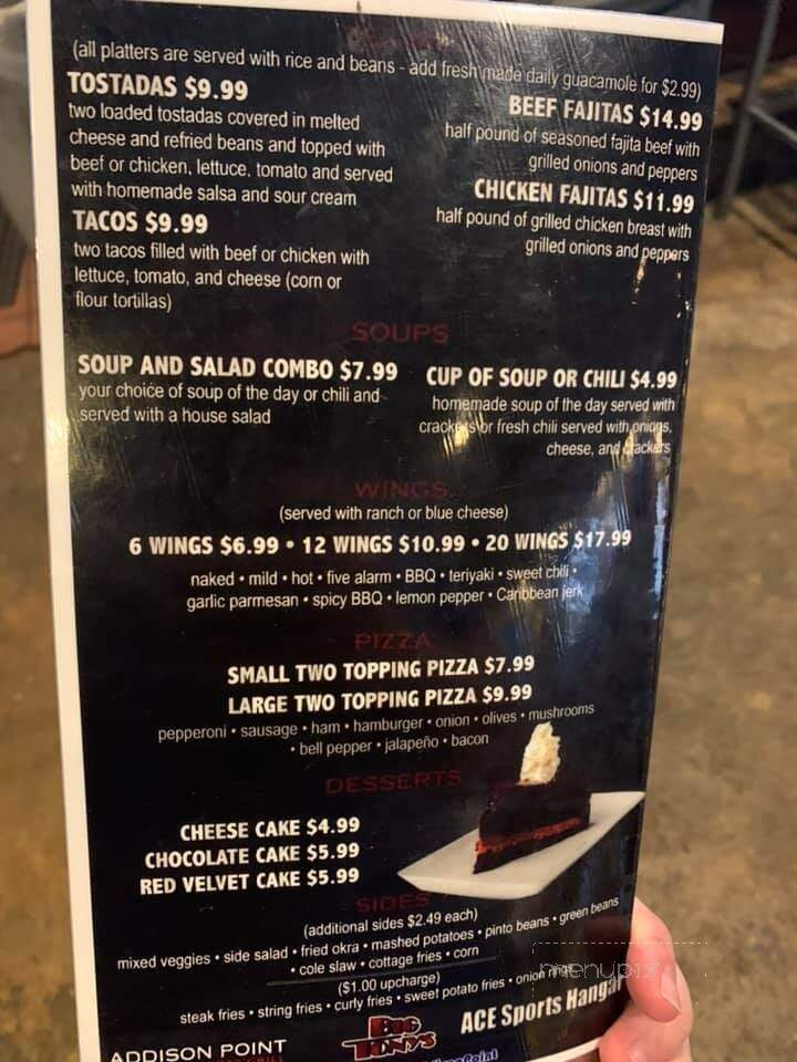 Addison Point Restaurant & Bar - Addison, TX menu_pic