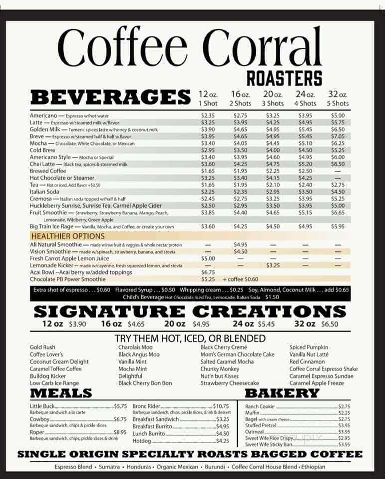 Coffee Corral - Baker City, OR