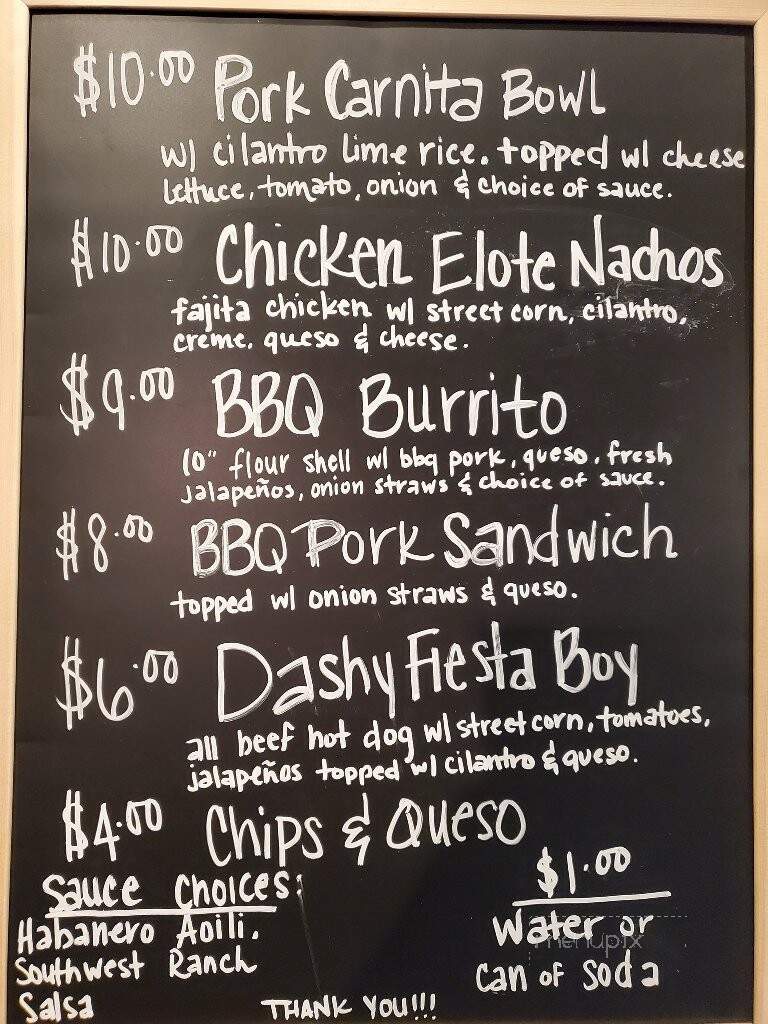 Dark Horse Restaurant - Findlay, OH menu_pic