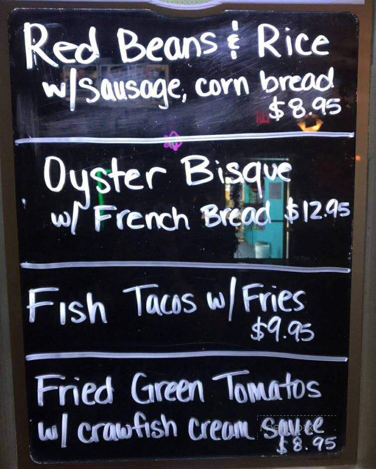 Knock Knock Bar - Waveland, MS menu_pic