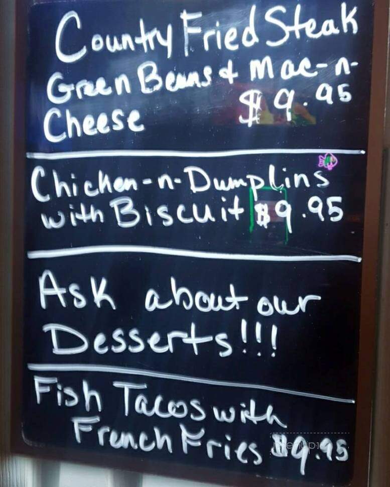 Knock Knock Bar - Waveland, MS menu_pic