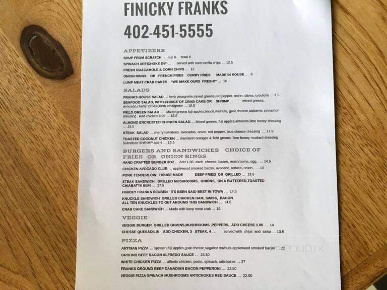 Finicky Franks - Omaha, NE